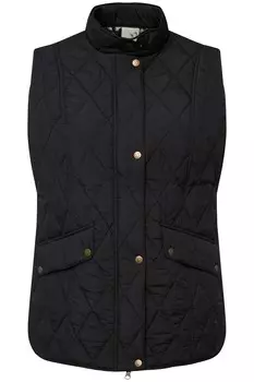 Утепленный жилет Ulla Popken, черный