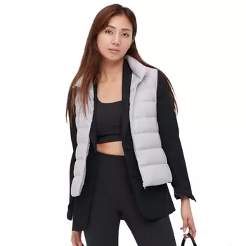 Утепленный жилет Uniqlo Ultra Light, светло-серый