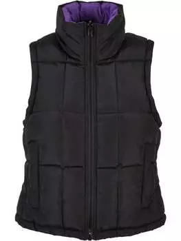Утепленный жилет Urban Classics, цвет black/realviolet