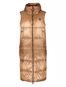 Утепленный жилет WHITE LABEL, светло коричневый