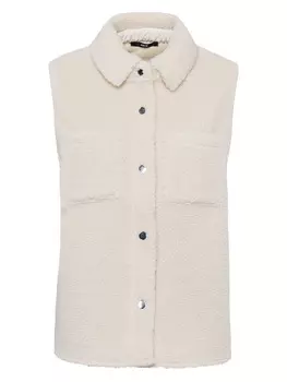 Утепленный жилет Zero Teddy, бежевый