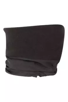 Утеплитель для шеи Polar, дышащая ветрозащитная флисовая трубка для головы Mountain Warehouse, черный