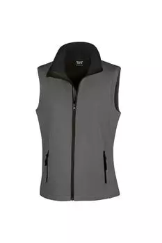 Утеплитель для тела Core Soft Shell с возможностью печати Result, серый