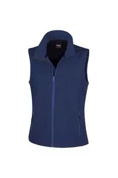 Утеплитель для тела Core Soft Shell с возможностью печати Result, темно-синий