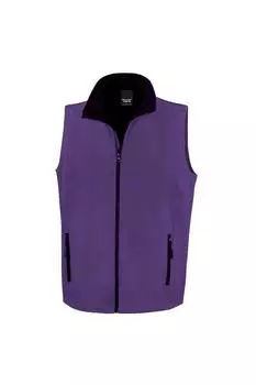 Утеплитель для тела Softshell для печати Result, фиолетовый