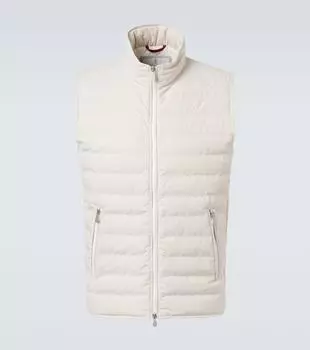 Утеплённый жилет Brunello Cucinelli, Cil10