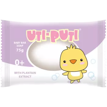 Uti-Puti мыло твердое с экстрактом подорожника, 75 г