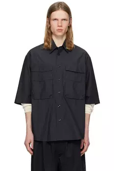 Утилитарная рубашка Lemaire, цвет charcoal