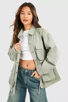 УтилитыShacket boohoo, хаки