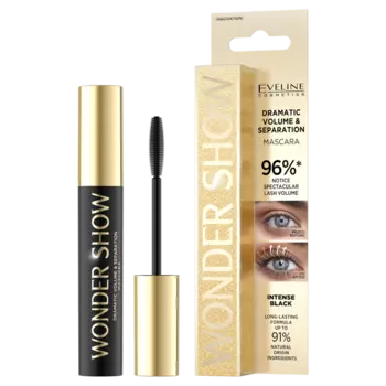 Утолщающая и разделяющая тушь для ресниц, 7 мл Eveline Cosmetics Wonder show