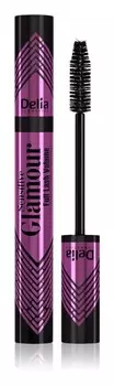 Утолщающая и удлиняющая тушь для чувствительных глаз Delia Cosmetics Glamour