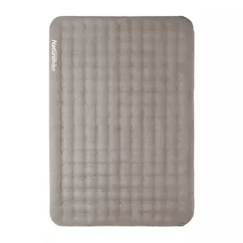 Утолщенный надувной коврик NatureHike (односторонний бархат из оленьей кожи) NH19QD010 светло-коричневый