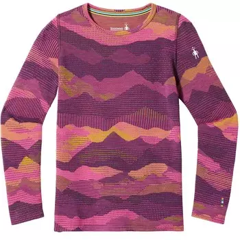 Утпленный топ Smartwool Classic Thermal Merino Base Layer, фиолетовый