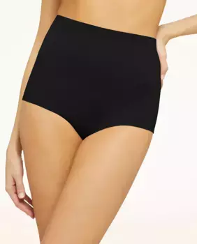 Утягивающие трусики с высоким вырезом 3W Wolford, черный