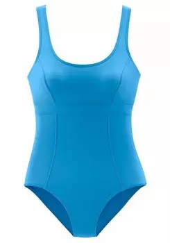 Утягивающий купальник LASCANA Shaping Swimsuit, королевский синий