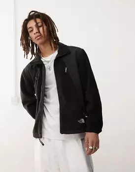Утяжеленная флисовая куртка Polar Sun черного цвета с карманами The North Face