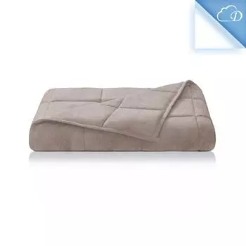 Утяжеленное одеяло Dailydream Therapy из пушистого флиса, 4,5 кг для взрослых, 135х200см, розовое, розовый