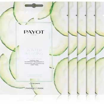 Утренняя маска Зима близко тканевая маска - Упаковка из 5 шт. Payot