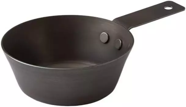 Утюг Sierra Cup, пригодный для использования в духовке, подходит для газовой плиты, 350 мл, утюг, сковорода, кастрюля, чашка Sierra, тостер, на открытом воздухе, свадебный подарок, подарок, сделано в Японии Like-It, Black