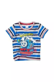 Уу-уу! Футболка с коротким рукавом Thomas & Friends, синий