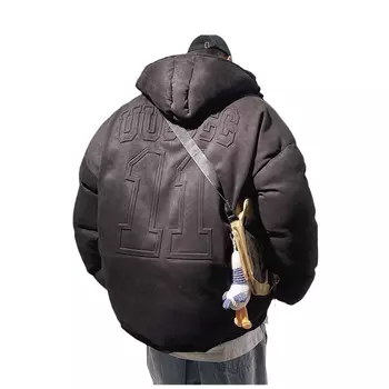 UUCSCCC Мужская стеганая куртка, Хаки