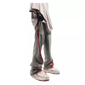 UUCSCCC Мужские джинсы, Светло-синий