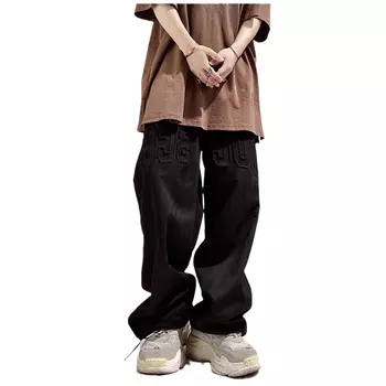 UUCSCCC Мужские повседневные брюки, Черный