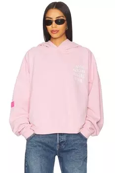 Уютная большая толстовка Anti Social Social Club, pale pink