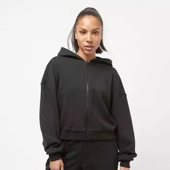 Уютная короткая толстовка на молнии Urban Classics, цвет schwarz