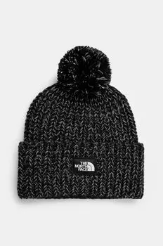 Уютная массивная шапка-бини The North Face, черный