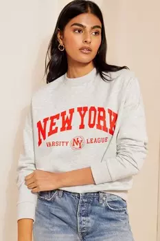 Уютная толстовка с длинными рукавами и логотипом из джерси Friends Like These, бежевый