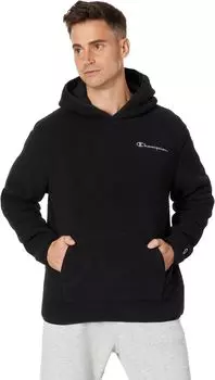 Уютное худи из овчины Champion, черный