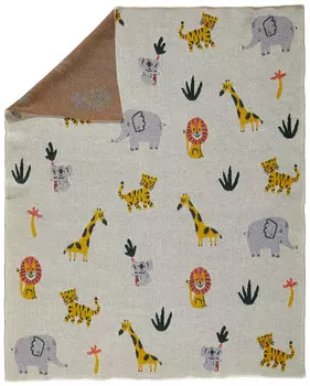 Уютное одеяло Avelia, 80x100 см, многоцветный