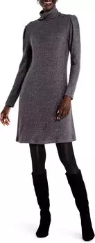 Уютное платье в рубчик NIC+ZOE, цвет Eclipse