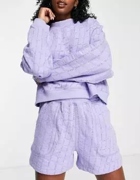 Уютные двусторонние флисовые шорты Nike Yoga Luxe Therma-FIT