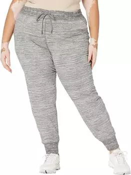 Уютные джоггеры больших размеров Bean's с меланжевым рисунком L.L.Bean, цвет Light Gray Marl