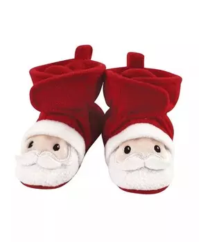 Уютные флисовые пинетки для маленьких мальчиков Hudson Baby, красный