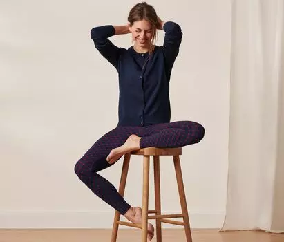 Уютные леггинсы в клетку Tchibo