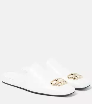 Уютные мюли BB из кожи с эффектом крокодила Balenciaga, разноцветный
