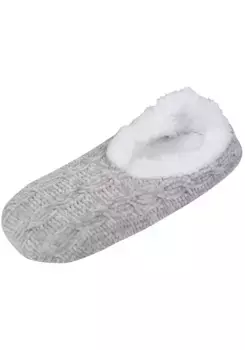 Уютные носки Capelli New York на пушистой подкладке из искусственного меха, цвет Natural