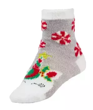 Уютные носки Critter для девочек Northeast Outfitters, цвет Holiday Unicorn