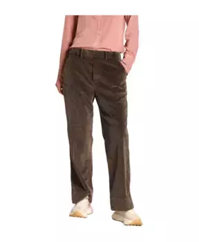 Уютные прямые вельветовые брюки чиносы Mason'S, коричневый