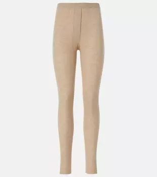 Уютные ребристые кашемировые леггинсы Cocooning Loro Piana, Natural Cuddle