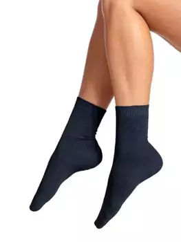 Уютные шерстяные носки Falke, синий