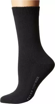 Уютные шерстяные носки из смеси кашемира Falke, цвет Anthracite
