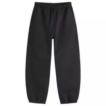 Уютные свободные джоггеры из флиса Skims, цвет washed onyx