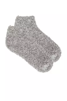 Уютные теннисные носки цвета меланж Barefoot Dreams, белый