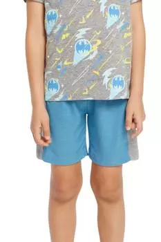 Уютные трикотажные шорты с прорезным карманом для мальчика в цвете Niagara Chaser