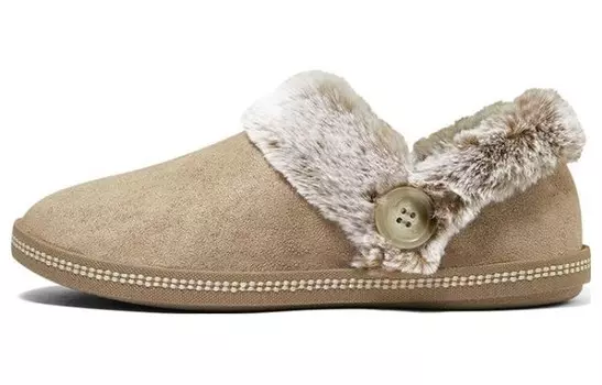 Уютные туфли для жизни женские с низким верхом темно-серого цвета Skechers