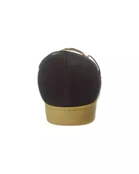 Уютные замшевые тапочки LANVIN, черный